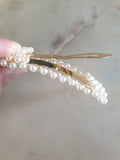 Pearl Rectangle Hair Clip